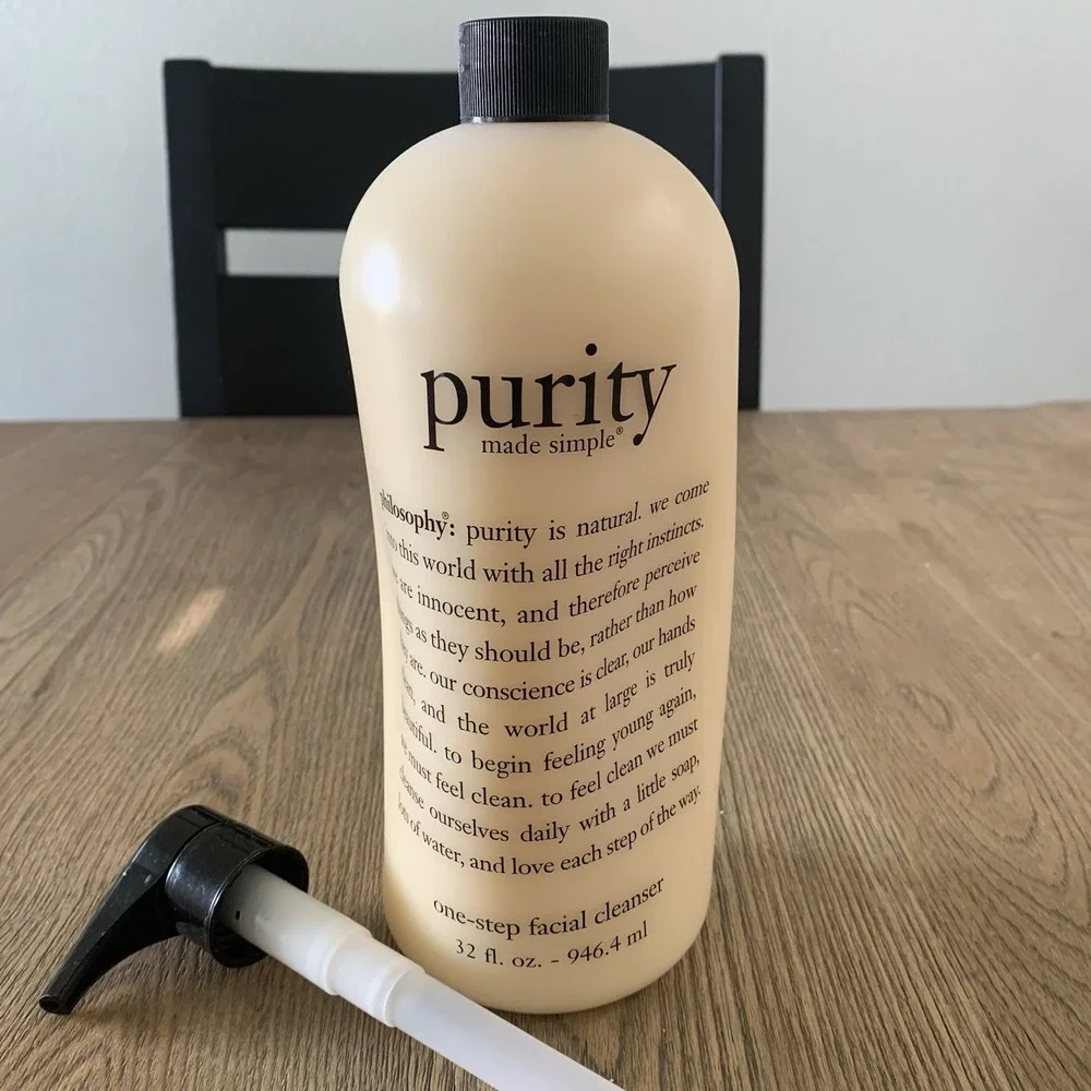 Philosophy Purity Made Simple One Step Facial Cleanser 32 oz With Pump